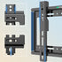 TV Wall Mount Brackets, Low Profile Fixed for 14 to 43 Inch LED, LCD TVs, Universal Mount Fits 8" Wood Studs
