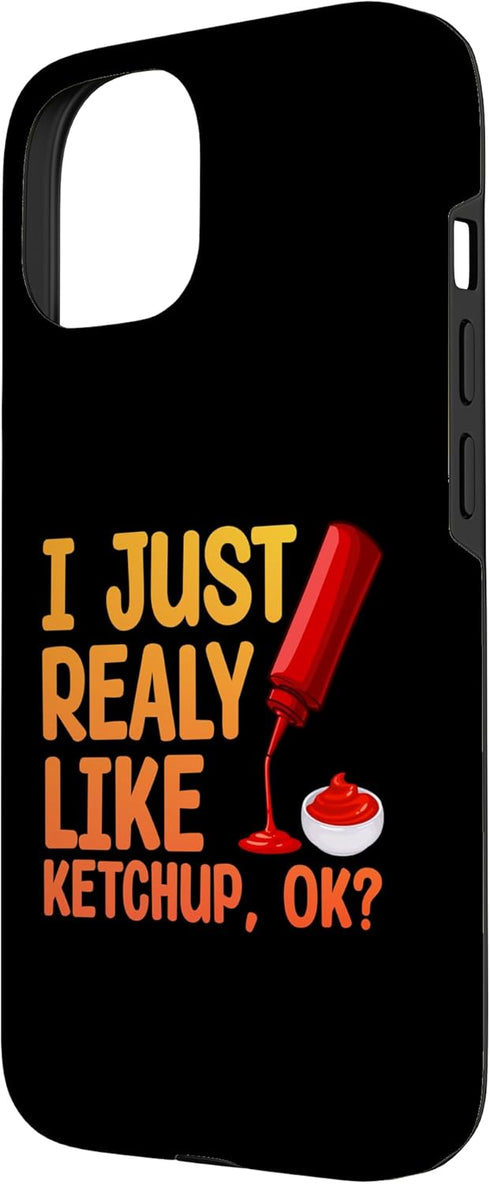 Ketchup Gift Ketchup Lover Accessories & Stuff 15 Funny Ketchup Design For Men Women Kids Tomato Ketchup Lover Case
