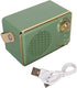 Zopsc Retro Bluetooth Speaker, Vintage Speaker with Lovely Old Fashioned Design, Bluetooth 5.0, Card AUX Input, USB
