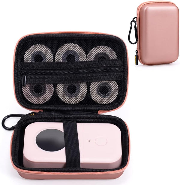 Phomemo D30 D35 Label Marker Case for NIIMBOT D11, SUPVAN E10, JADENS D110, Hard Shell Bag