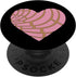 Concha Heart Pan Dulce Mexican PopSockets Swappable PopGrip
