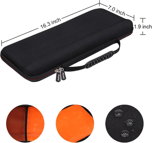 Mchoi Hard Case for Logitech K780 Multi-Device Wireless Keyboard, Waterproof Shockproof Protective Case, Case Only