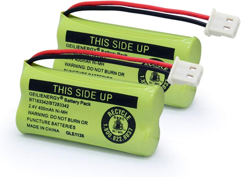 GEILIENERGY BT162342/BT262342 Battery Compatible for BT183342/BT283342 BT166342/BT266342 VTech CS6114 CS6419 CS6719 at&T EL52300