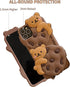 SGVAHY Case for iPhone 11, Cute Bear Cookie Kawaii Soft Silicone Shockproof Cover with Strap Lanyard