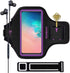 Water Resistant Running Exercise Gym Bag Armband for Samsung Galaxy S25/S24/S23/S22/S21/S20/S10/S9/S8 up to 6.2"