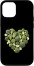 Broccoli Heart Design Vegetable Broccoli Heart Case for iPhone 12/12 Pro