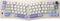 Hyekit PBT Keycaps, Cherry Profile Custom Keycap Set, 144 Keys Orchid Plant Theme for Mechanical Keyboards