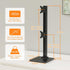 suptek 13 36Inch Adjustable,50,75 100mm Dual Monitor Stand with Base- Vertical Stack Screen Free-Standing Monitor Riser
