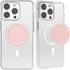 metisinno Magnetic Base Basic Compatible with PopSocket Phone Grips and iPhone MagSafe Cases, Pink