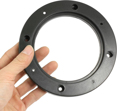 uxcell Pair Universal 4" Car Speaker Spacer Adapter Bracket Holder, Black