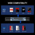 SAMZHE 3.0 2 1 17 16 15 SD Card Reader USB C, USB Micro SD Card Reader in Memory Card Reader for MicroSD SDHC SDXC