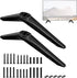 YWLUUOO TL28 32/40 43/49 65inch 55s453 Replacement Televisions Stand with Antislip Pad, Fit Multiple Models for / /
