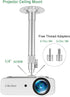 2-Be-Best Mount,14-24in 37-62cm 360 Upgraded Projector / Projector Ceiling Mount Extendable Ceiling Projectors Mounts