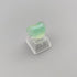 Personalized Cute Love Heart Keycap, Handmade OEM Profile Keycap for Mechanical Keyboard MX Switch (Green)