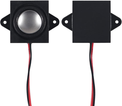 MELIFE 2pcs 3 8 Watt Ohm Single Cavity Mini Speaker - Full-Range Mobile Portable Advertising Machine With Connector