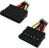 COMeap SATA Power Cable for Dell Inspiron 3653 3650 Series, SATA 15 Pin to Mini 6 Pin ATX Adapter (Pack of 2)