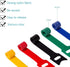 Reusable Fastening Cable Ties, 6 in Cable Management Ties, 100 pcs Adjustable Cord Organizer for Home Office