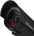 F FINDERS&CO Dummy Security Camera, Fake CCTV Surveillance System with Realistic Red Flashing Lights for Indoor Outdoor