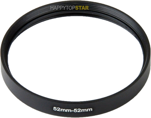 Metal 52mm Female to Female Coupling Ring Adapter for Lens Filter, 52-52mm