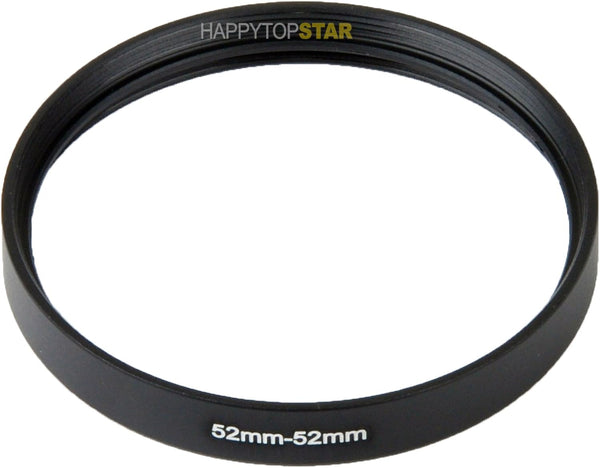 Metal 52mm Female to Female Coupling Ring Adapter for Lens Filter, 52-52mm