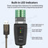 DTECH RS422 RS485 R232 (3 1 5V 11 10 8 7 (1.5ft) USB to Serial Adapter to USB Cable in Interface) Supports DC