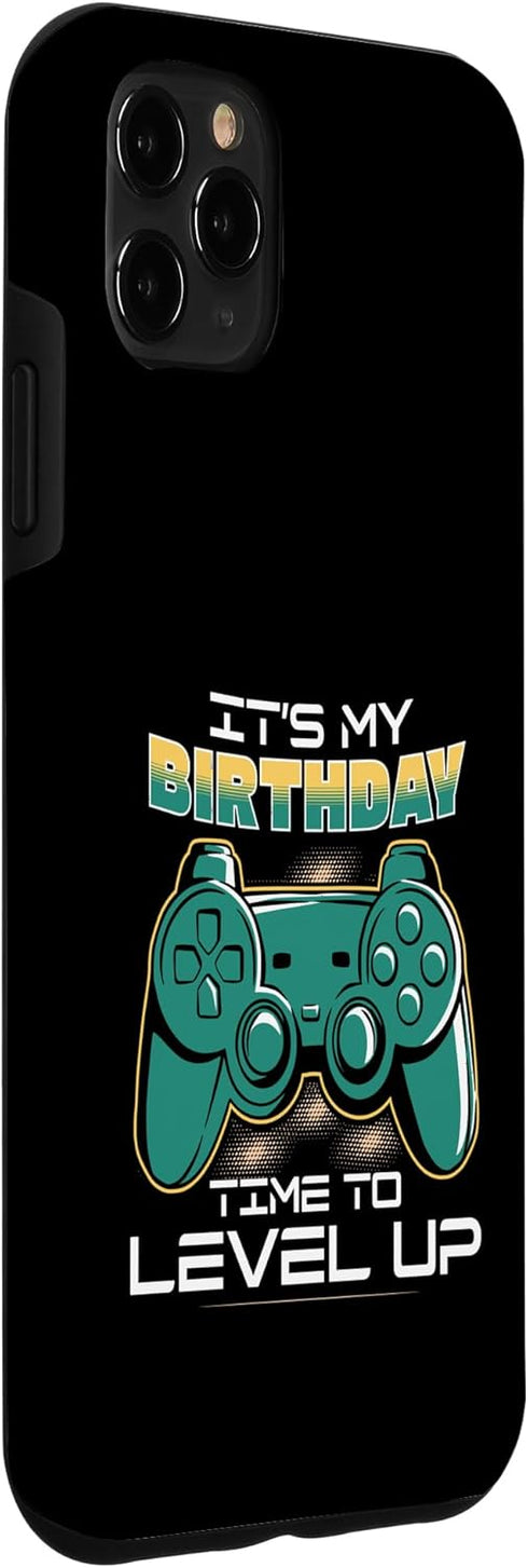 Gamer Birthday Video Game Controller 11 Gamer Birthday Time to Level Up Controller Tee Case for iPhone Pro Max