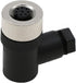 M12 8 Pin Aviation Sensor Connector Waterproof Screw Threaded Coupling Electrical Connector Field Wireable Right Angle