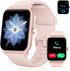 Smart Watches for Men/Women, 1.8'' Alexa Built-in Fitness Tracker with Bluetooth Calls, IP68 Waterproof, 110 Sport Modes