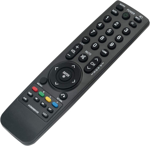 Replace Remote AKB69680428 Compatible with LG LED LCD Smart TV Models 32LH250H, 37LH265H, 32LH255H, 32LH240H, 37LH250H,