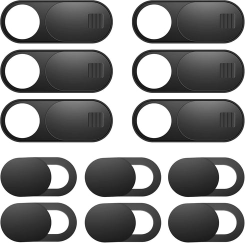 ZUCUCUC Laptop Camera Cover Slide, 12 Pack Webcam Cover, Phone Camera Cover, Ultra-Thin