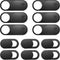 ZUCUCUC Laptop Camera Cover Slide, 12 Pack Webcam Cover, Phone Camera Cover, Ultra-Thin