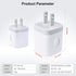 Charging Blocks Sicodo 3Pack for iPhone, One Port USB Power Adapter, Cell Phone Brick Charging Cube for iPhone 15 14 13