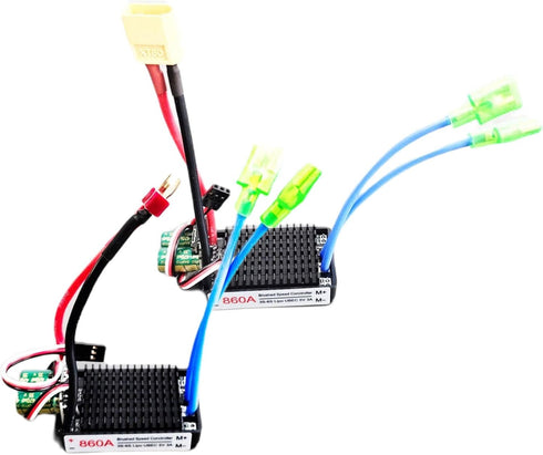 Generic 860A 12V-24V XT60) RC ESC Replacement Waterproof High ESC for RC Boat - (Color: