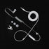 Universal Anti-Radiation Earphone with 3.5mm Jack, On/Off Switch, Compatible with iPhone, Samsung, LG, Moto, Lenovo,