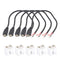 5PCS Micro USB Cable 2 Wire Pigtail Cable, Micro USB Male to Open-end, 30cm 12inch 22AWG 5V 3A DIY Power Charge Cable