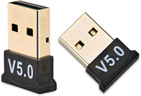 USB Bluetooth Adapter for PC, Bluetooth 5.0 Transmitter Dongle Stick, Bluetooth Receiver Adapter for Notebook