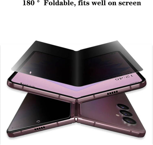 Galaxy Z Fold 4 5G Privacy Screen Protector Matte (2 PCS) - AntiSpy, Full Coverage, Scratch-Resistant, 2022 Model.