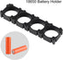 100Pcs 18650 Lithium Battery Holder, Plastic Bracket for DIY Fixed Battery Pack Stand