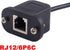 RJ12 6P6C Cable to 6 Pin 0.1" Pitch Debug Terminal Block Adapter, 6 Ways Telephony Female Connector Socket
