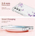 for Samsung Galaxy S21 FE Case, Alluring Purple Butterfly Pattern Slim Hard Cover, Shockproof Protective Women Phone -