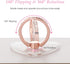 HJZHII 4PCS Setting 360 180 Transparent Cell Phone Ring, Diamond Cell Phone Rings Holder Stand Phones Case Ring Holders