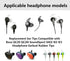 Silicone Replacement Earbud Tips, Compatible with Bose QC20 QC20i SoundSport, 3 Pairs Earbud Rubber Tips