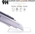 (3 Pack) Compatible for Samsung Galaxy A32 4G / A22 4G / A31 Screen Protector, Tempered Glass, 9H Hardness, 6.4 inch