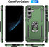 for Samsung Galaxy S24 Case, Galaxy S24 Case with HD Screen Protector - Military Grade Protective Cases with Ring for