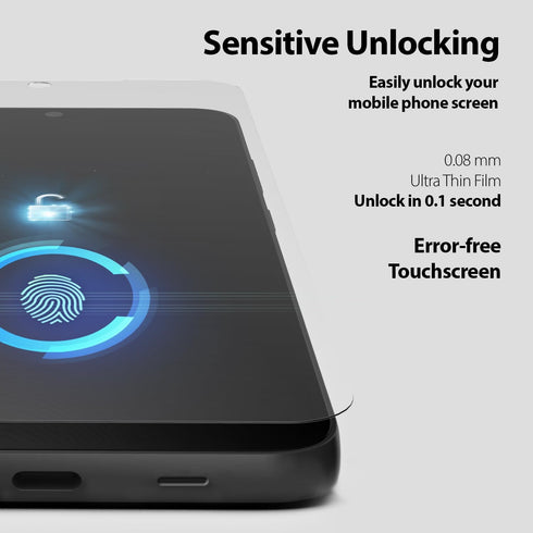 DOME GLASS Whitestone UV GEN Film Screen Protector for Galaxy S24 Plus, Bubble Free, Dust Free Kit, 2 Pack
