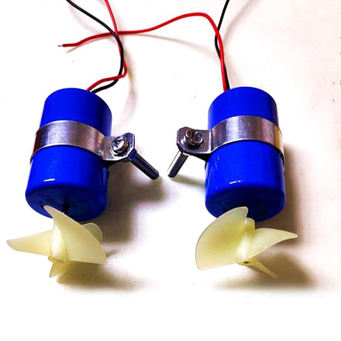 LICHIFIT 7.4V 16800RPM 3-Blades RC Jet Boat Underwater Motor Thruster CW CCW Propeller for DIY Micro ROV Robot RC Bait