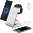 Wireless Charging Station for Samsung - Fast Charging Wireless Charger for Galaxy S23 Ultra/S23/S23+/Z Flip/Fold 5/4/3,