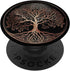 Tree Of Life Yoga Leaves Spiritual Symbol Nature Rose PopSockets Standard PopGrip