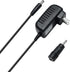 12V 1A Power Supply Adapter, AC to DC Plug 5.5mm x 2.5mm Wall Charger Replacement for Camera, LED Light