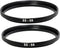 (2 Pcs) 55-58MM Step-Up Ring Adapter, 55mm to 58mm for DSLR Camera Lens and Filters